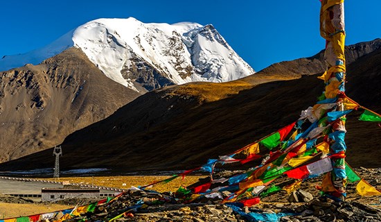 Gletscher in Tibet