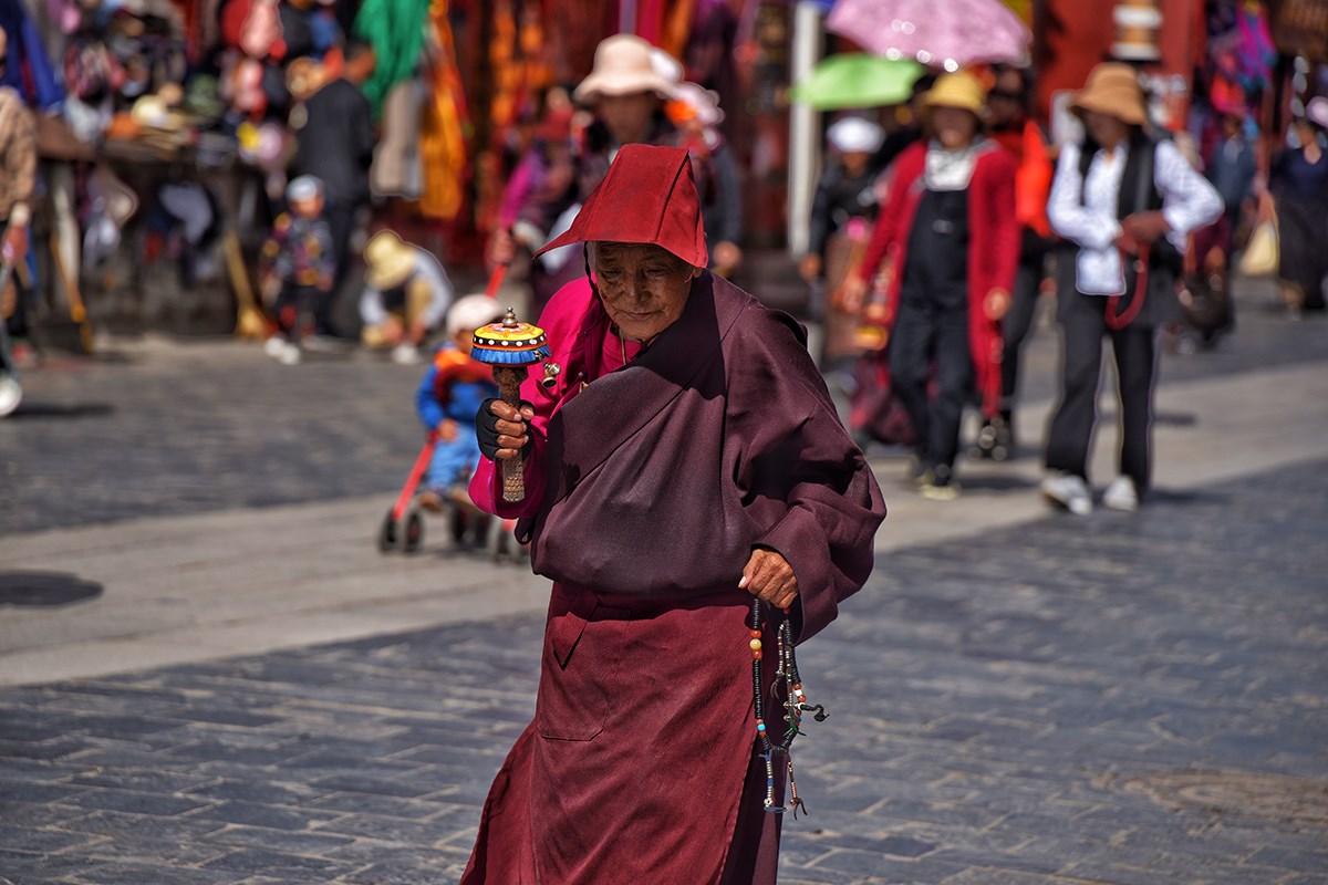 Barkhor Street | Foto von Liu Bin