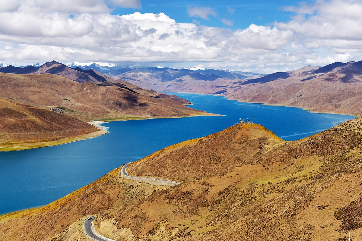 Yamdrok Lake | Foto von Liu Bin