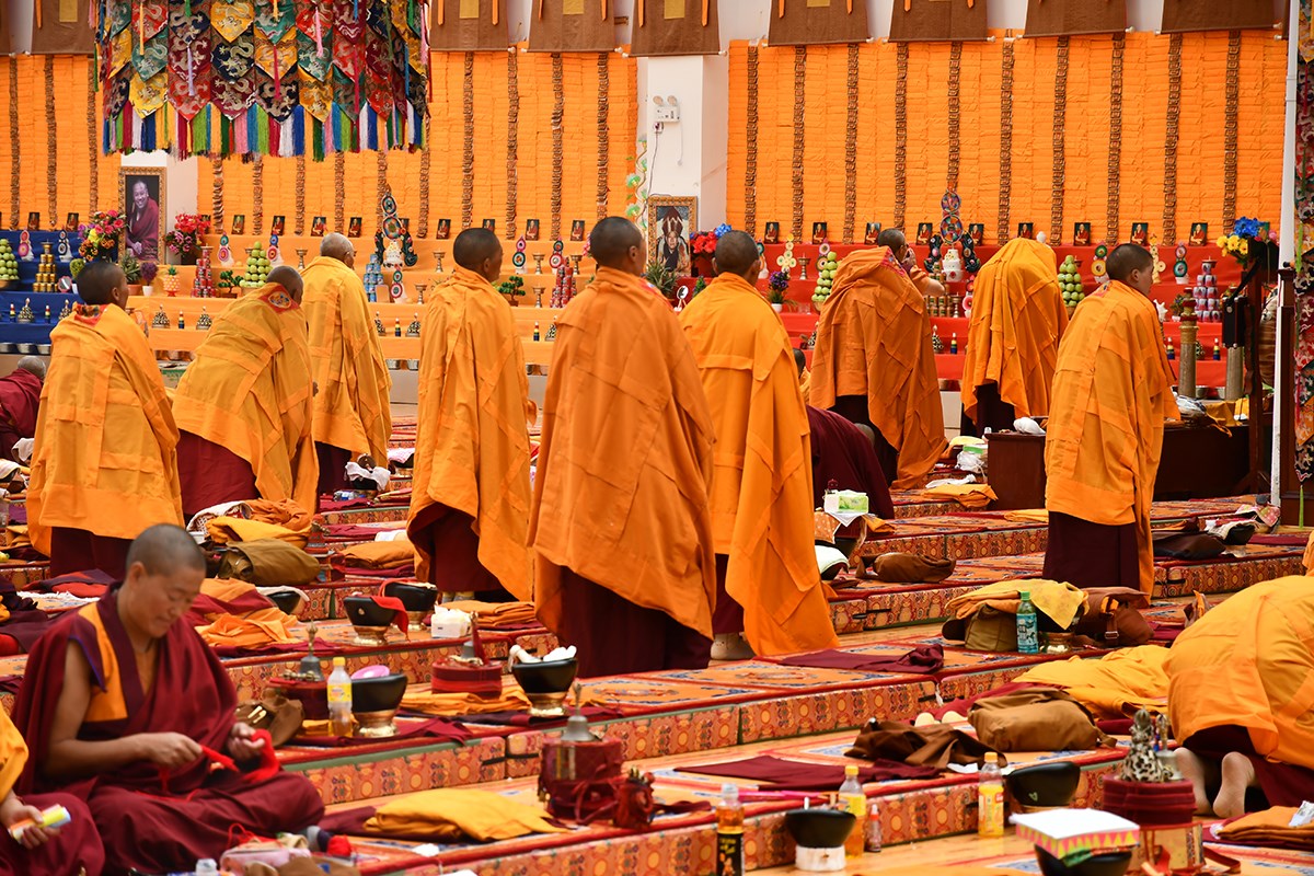 Gyergo Nunnery Tagong | Foto von Liu Bin