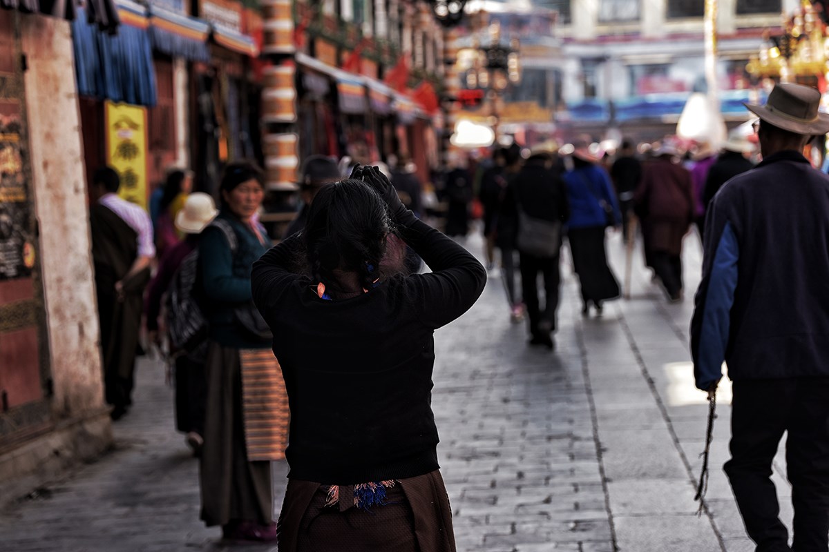 Barkhor Straße | Foto von Liu Bin