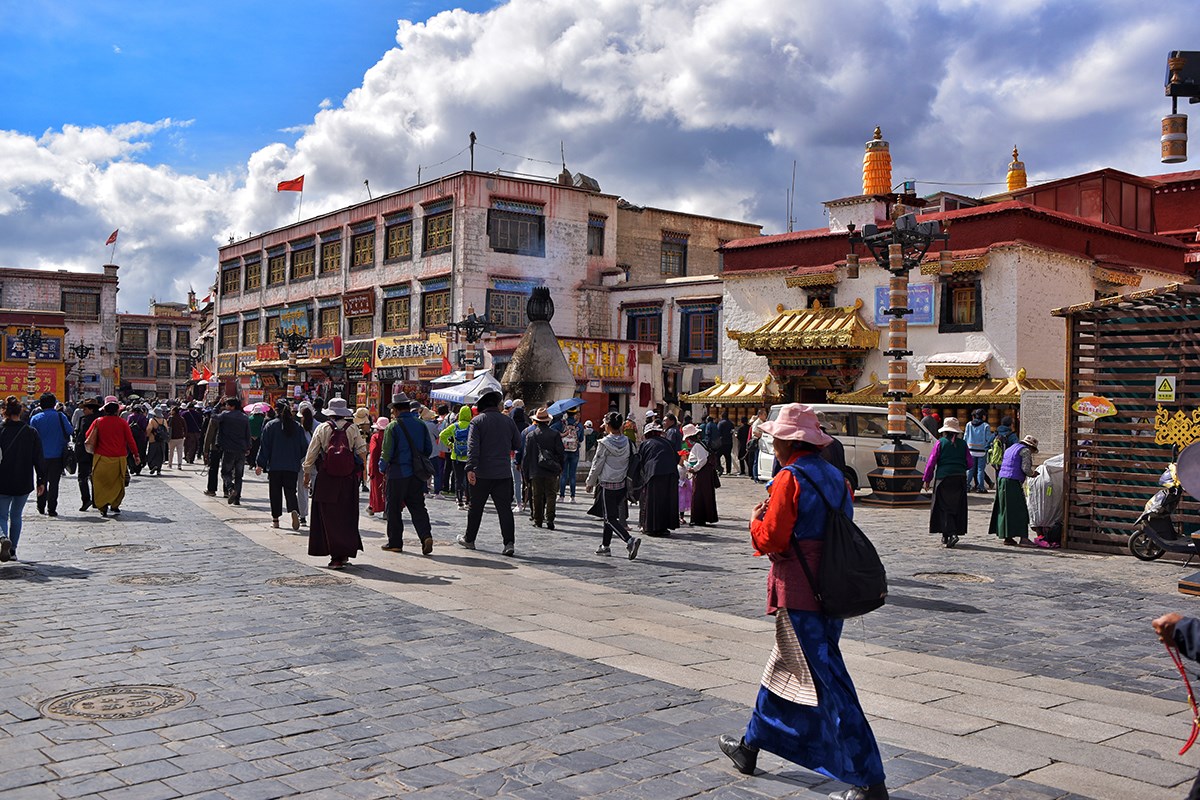 Barkhor Street | Foto von Liu Bin