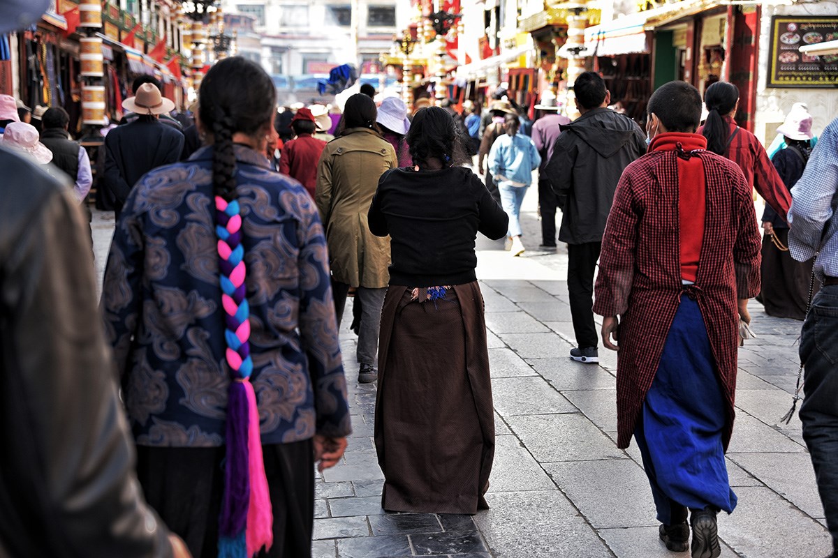 Barkhor Street | Foto von Liu Bin