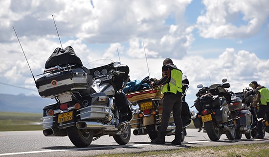 Motorradreise von Sichuan nach Tibet auf G318 Highway