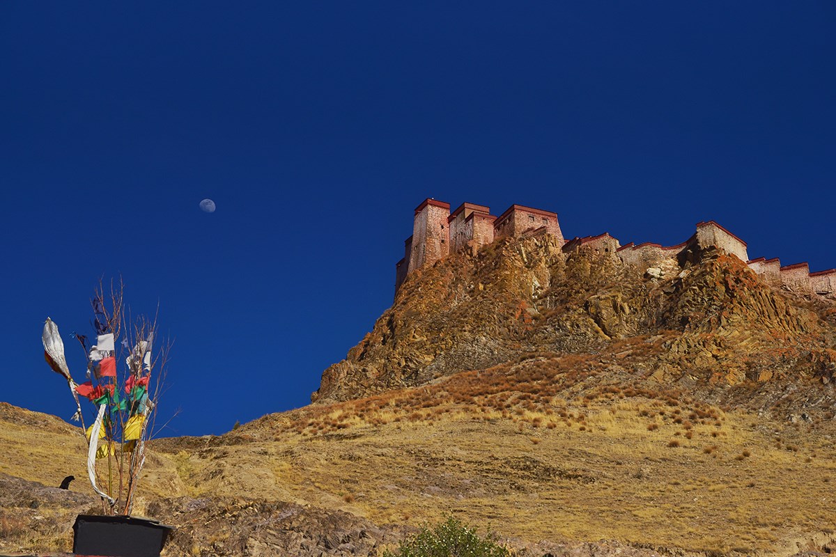 Gyantse Dzong Castle | Foto von Liu Bin