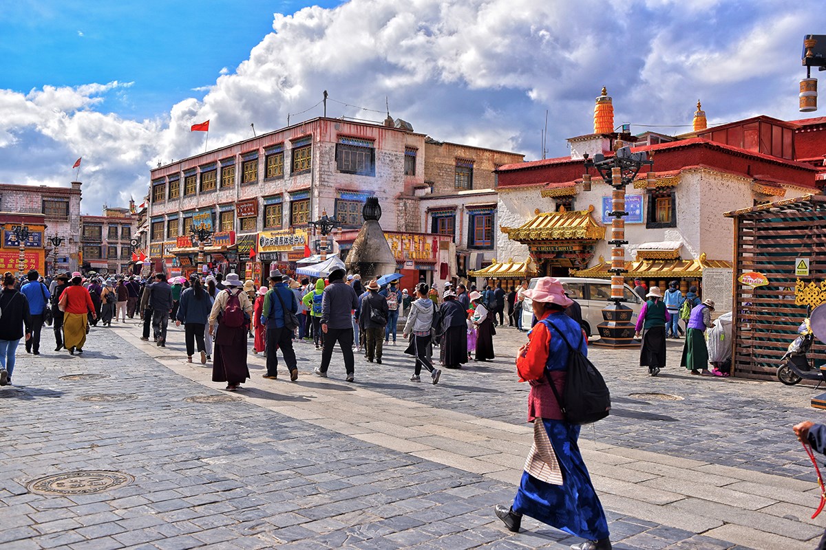 Barkhor Street | Foto von Liu Bin