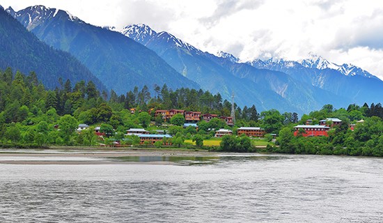 Parlung Tsangpo Fluß