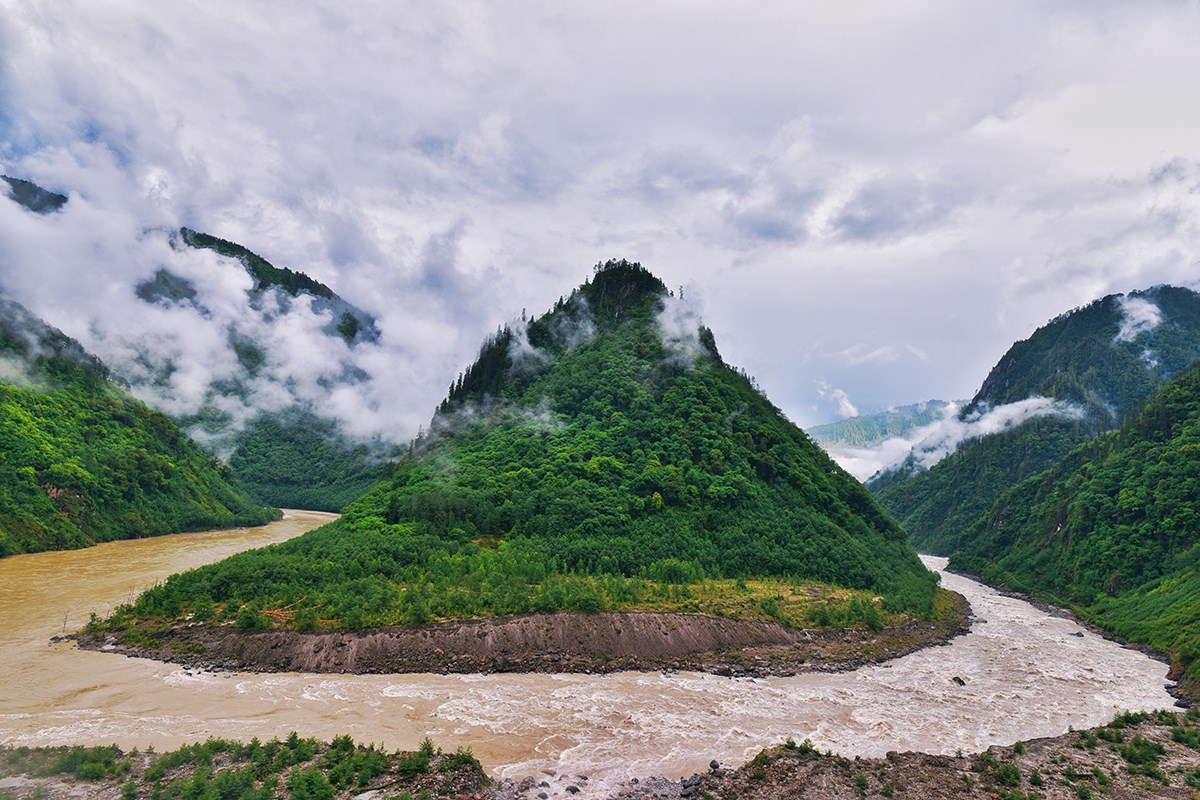 Schlucht des Parlung Tsangpo