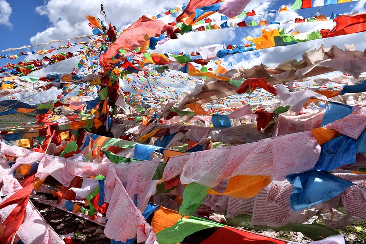 Pferderennenfest (Nomadenfest, Reiterfest) in Yushu