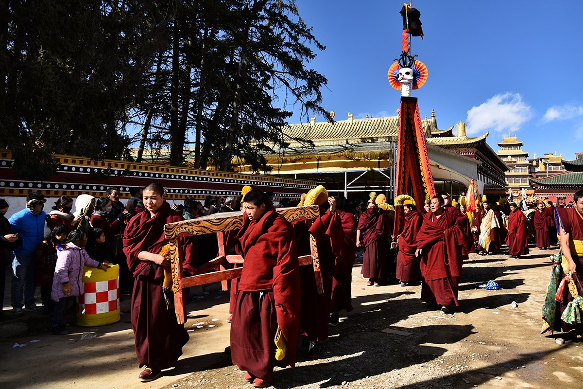 Monlam Fest (Neujahrsfest, Losar) in Aba