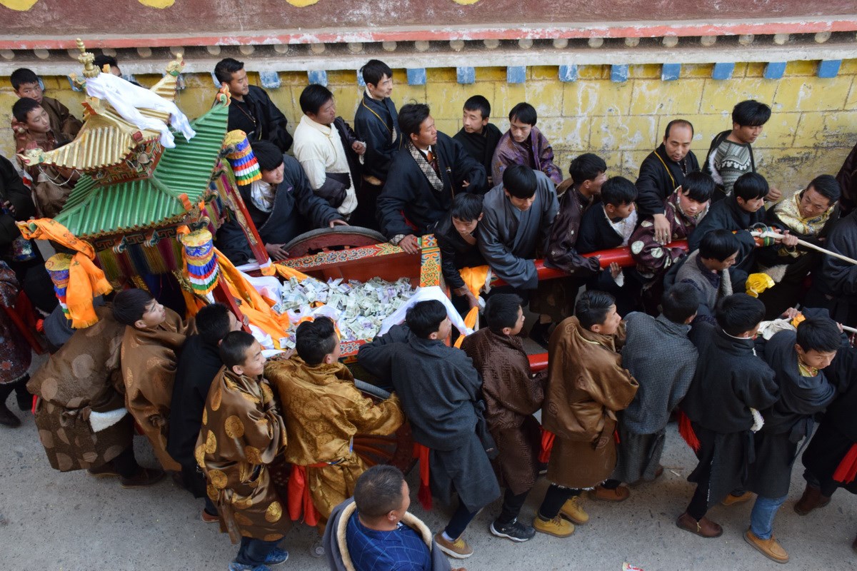 Monlam Festival (Neujahrsfest, Losar) in Tongren