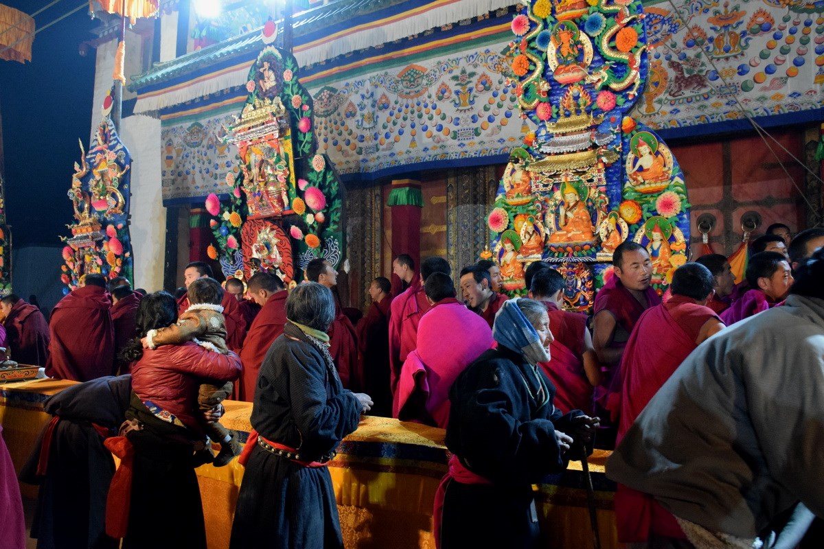 Monlam Fest des Labrang Klosters in Xiahe