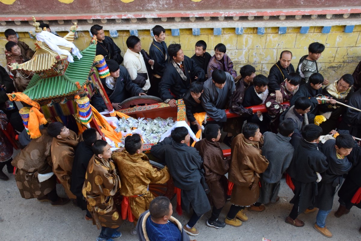 Monlam Fest des Labrang Klosters in Xiahe