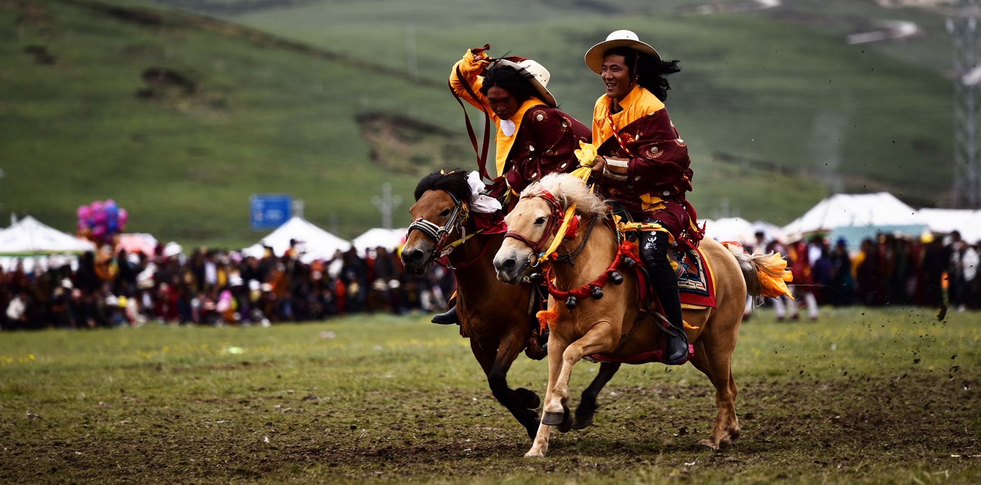 Naqu Pferderennen Fest