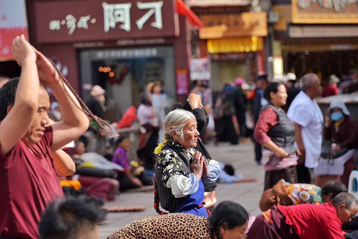 Barkhor Street | Foto von Liu Bin