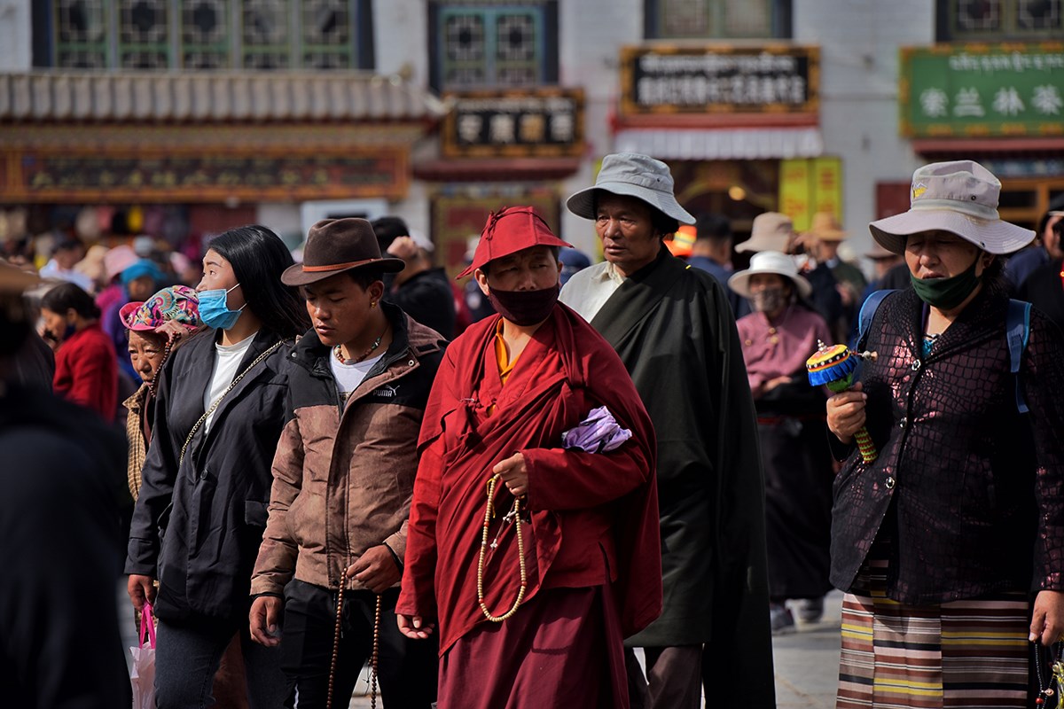 Barkhor Street | Foto von Liu Bin