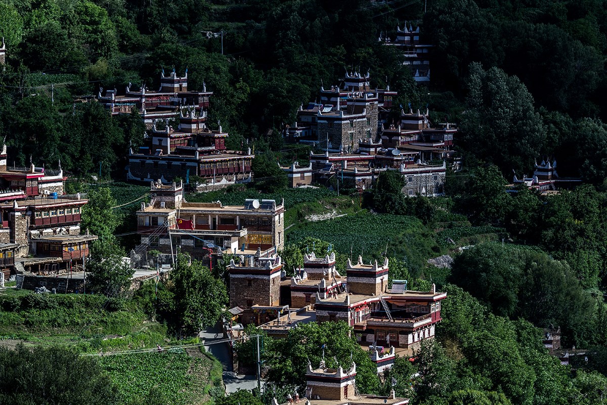 Jiaju Dorf in Danba | Foto von Liu Bin