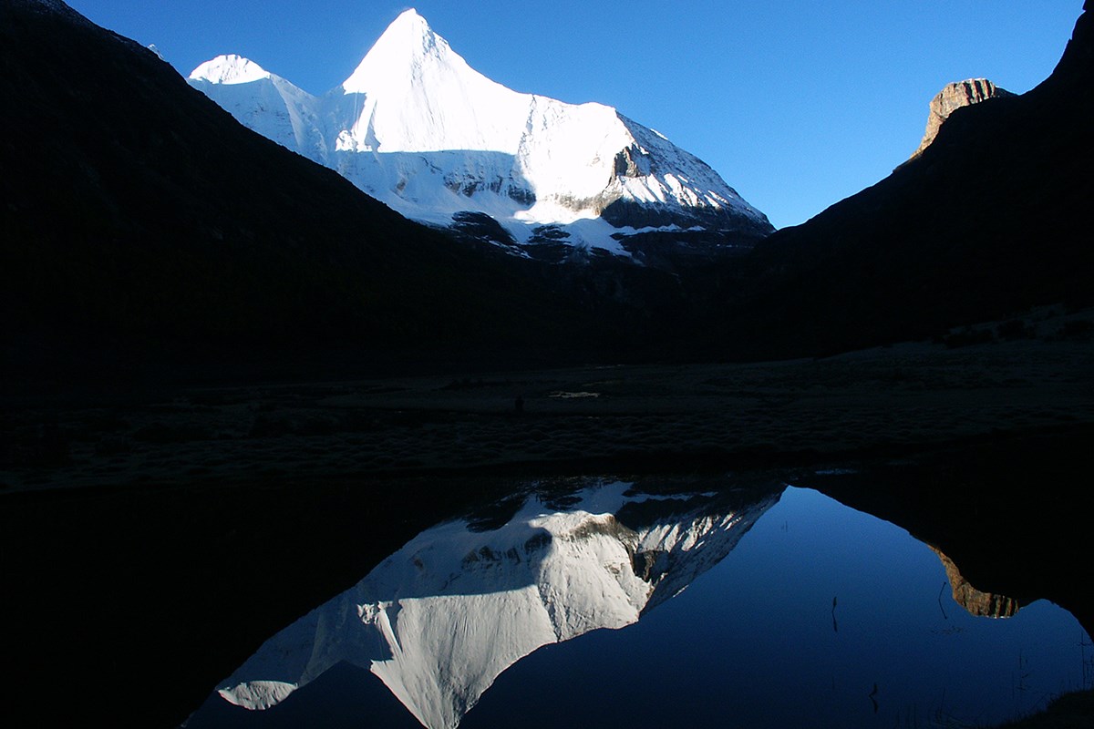 Yangmaiyong Berg in Yading 