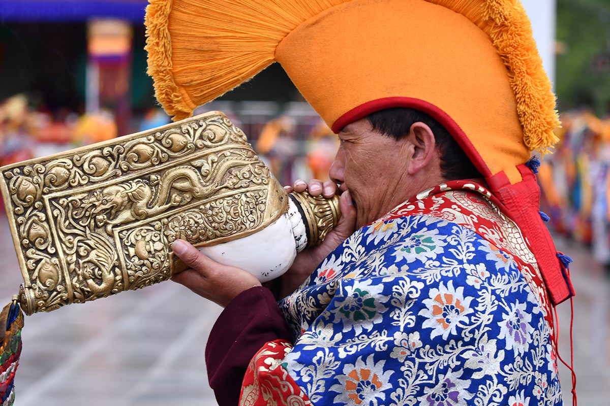 Mask Dance Festival at Katok Monastery | Foto von Liu Bin