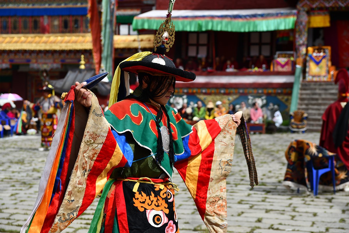 Tagong Mask Dance Festival | Foto von Liu Bin