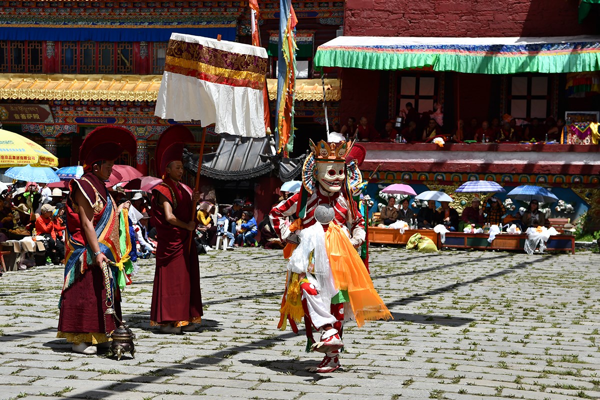 Tagong Mask Dance Festival | Foto von Liu Bin