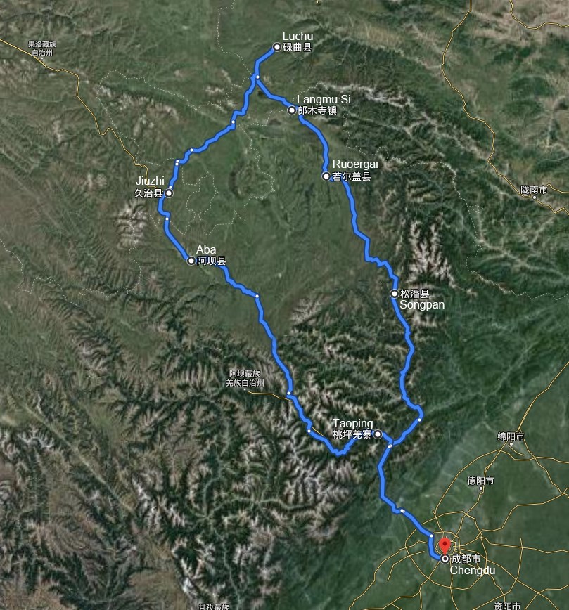Reise zum Monlam Festival in Langmu Si, Luqu und Aba in Amdo 2025