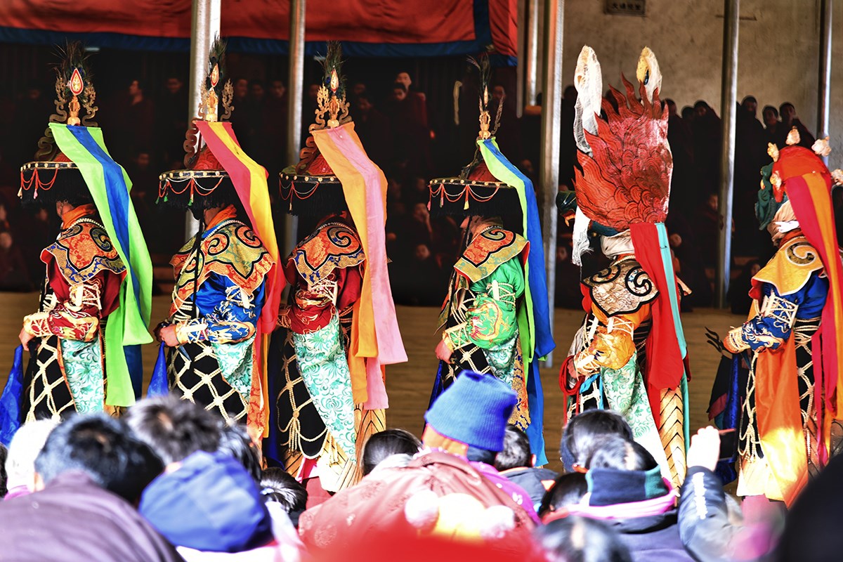 Monlam Fest (Losar) in Aba  | Foto von Liu Bin