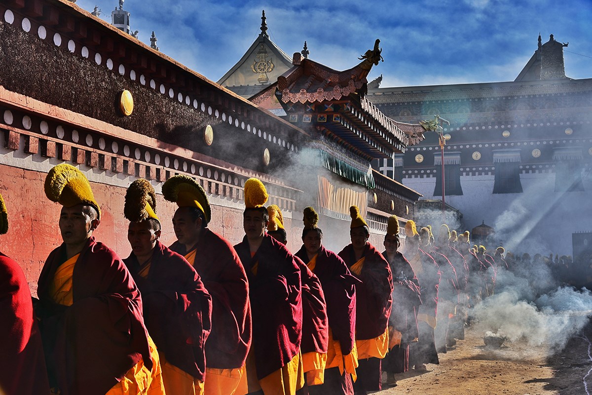 Monlam Fest (Losar) in Aba  | Foto von Liu Bin