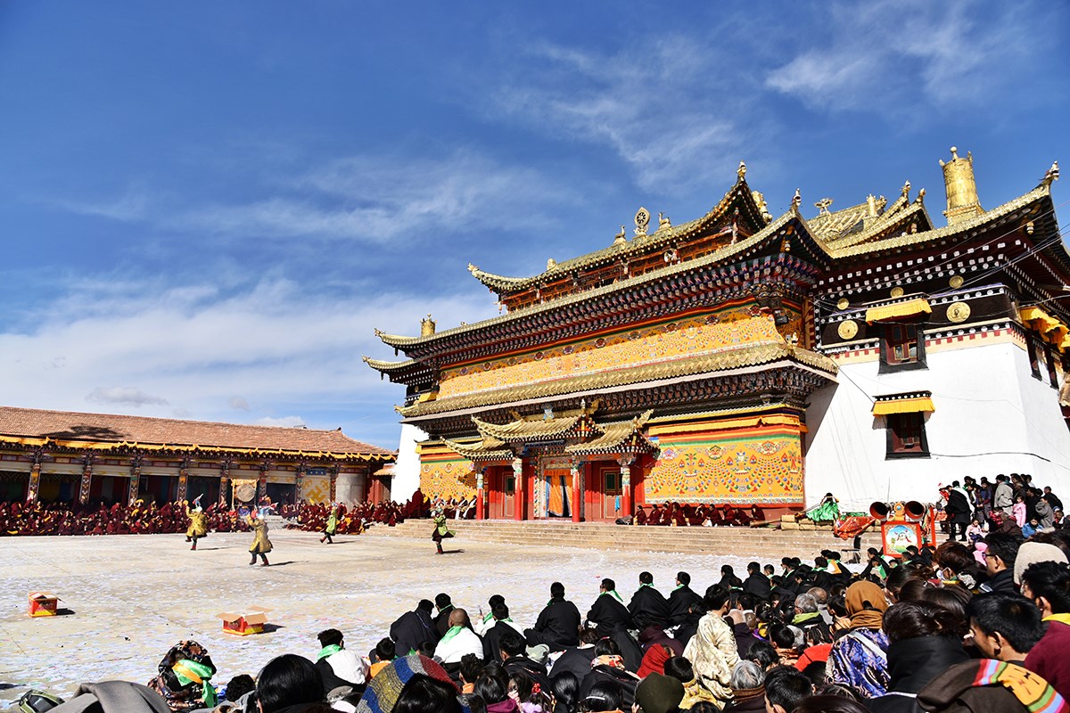 Monlam Fest (Losar) in Aba  | Foto von Liu Bin
