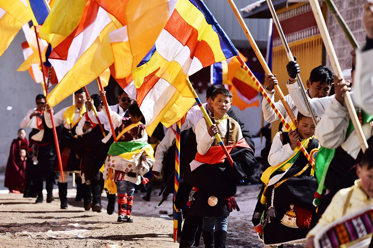 Monlam Fest (Losar) in Aba  | Foto von Liu Bin