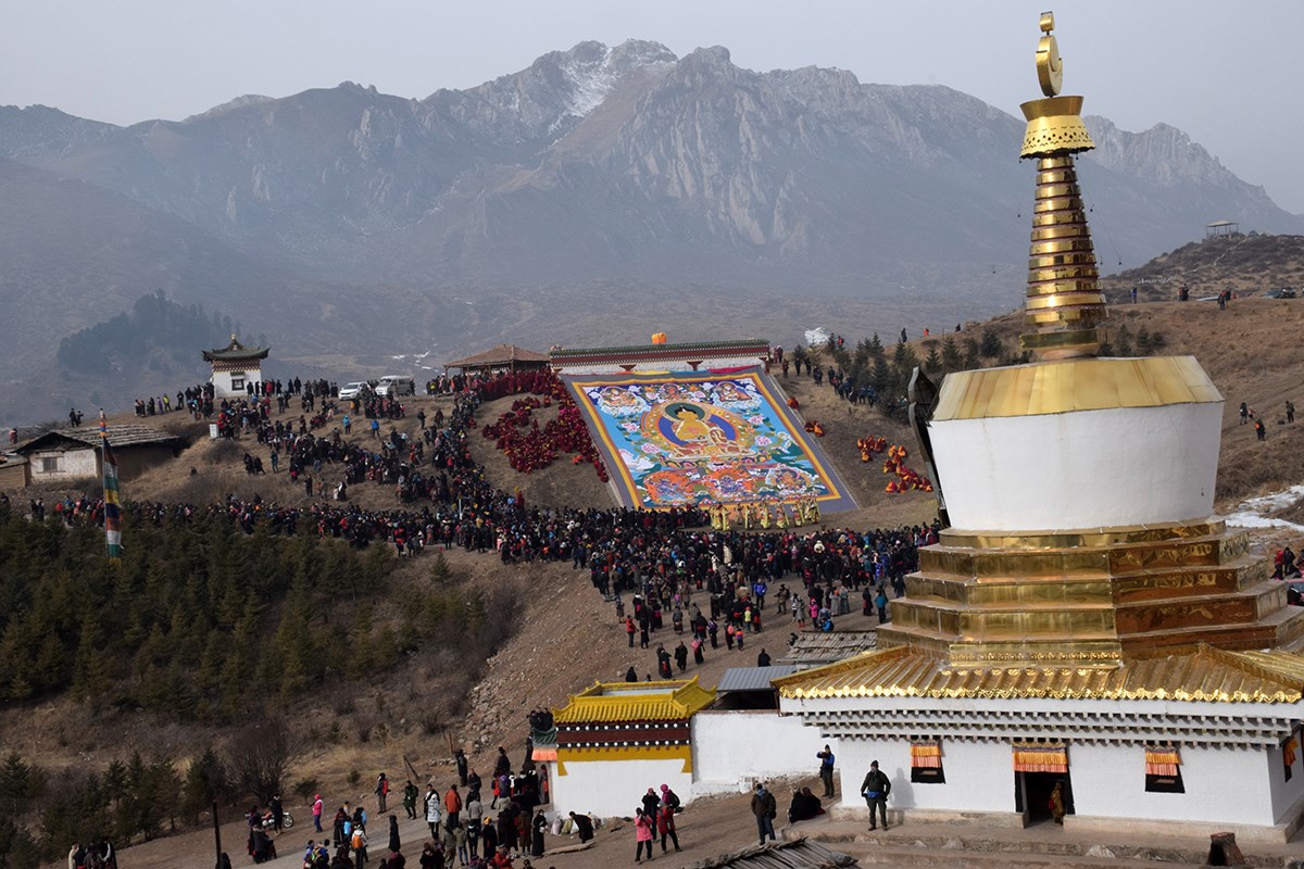  Monlam Fest (Losar) in Langmusi  | Foto von Prof. Hans Först