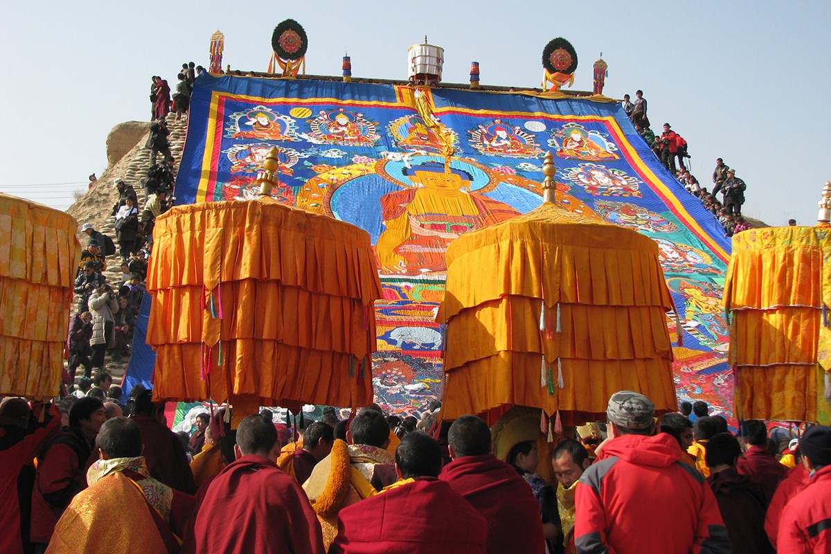  Monlam Fest (Losar) in Langmusi  | Foto von Prof. Hans Först