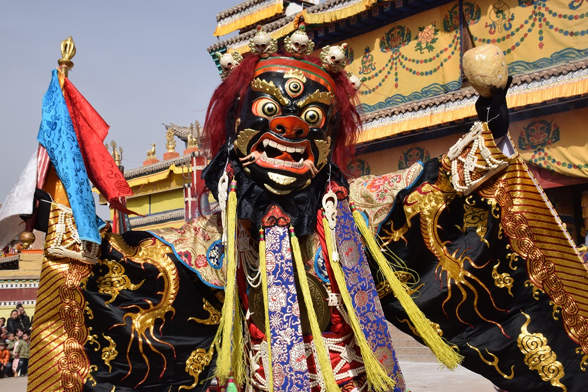  Monlam Fest (Losar) in Tongren  | Foto von Prof. Hans Först