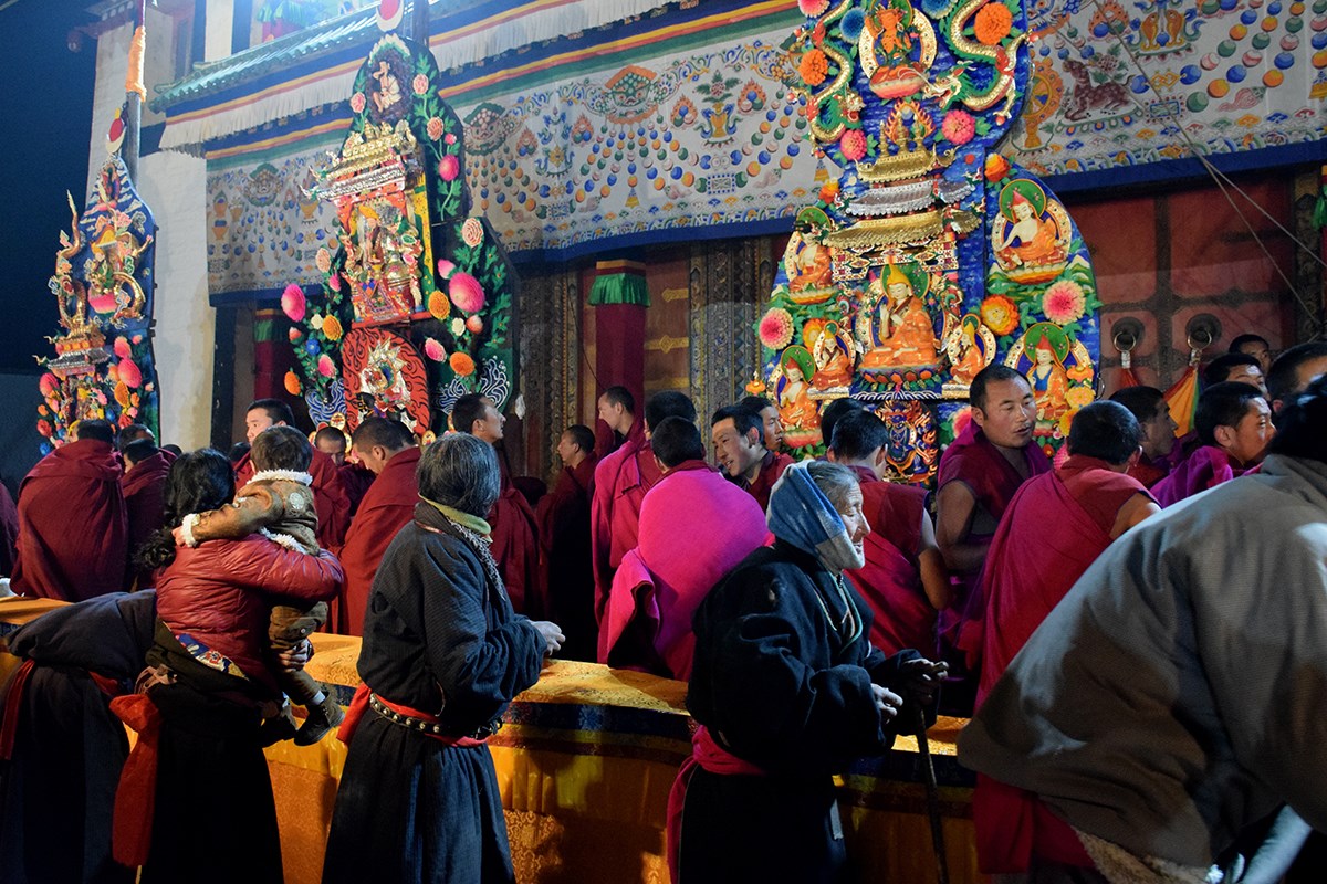 Monlam Fest (Losar) im Labrang Kloster | Foto von Prof. Hans Först