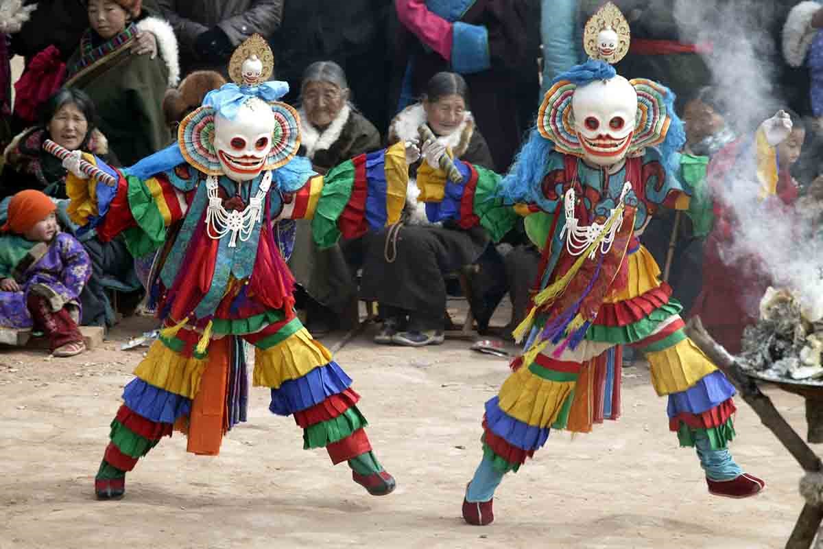 Monlam Fest (Losar) in Tongren 