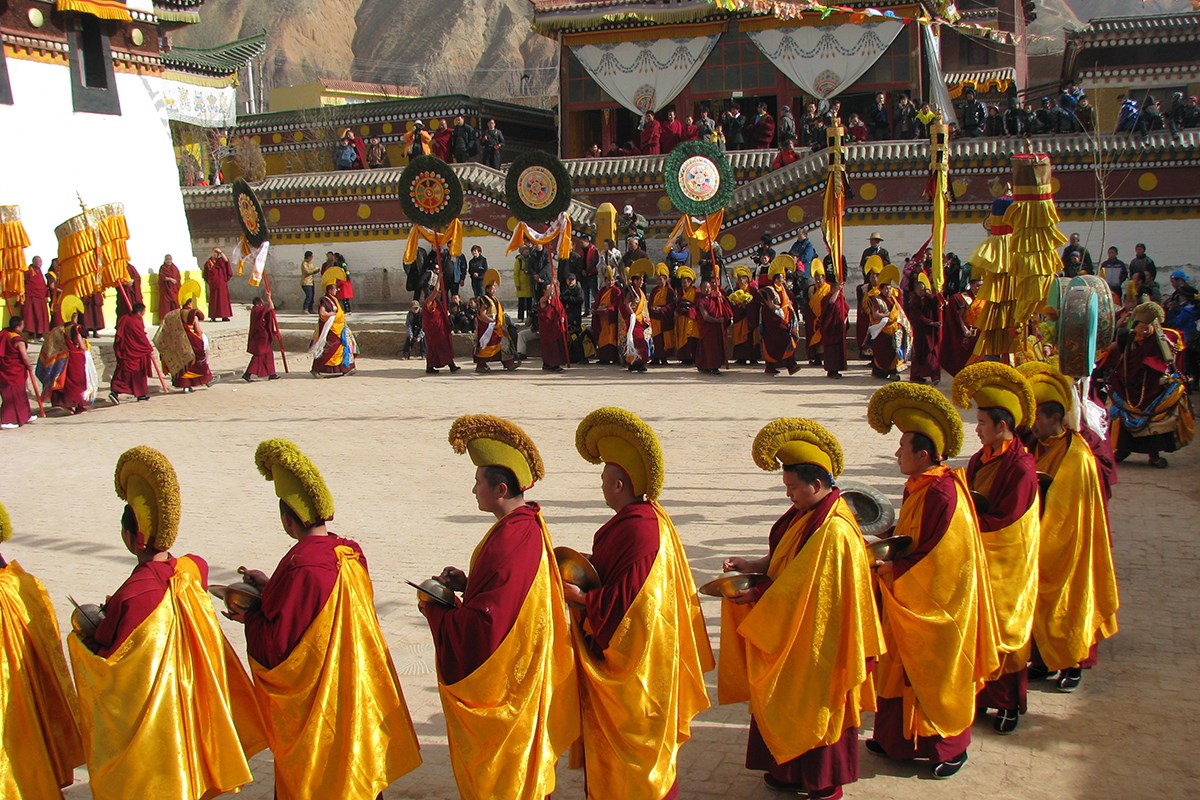 Monlam Fest (Losar) in Tongren 