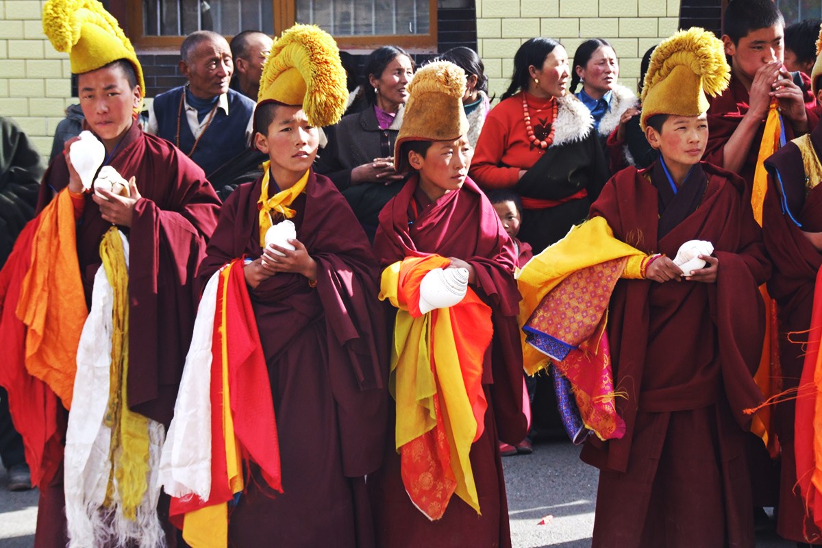 Monlam Fest (Losar) in Tongren 