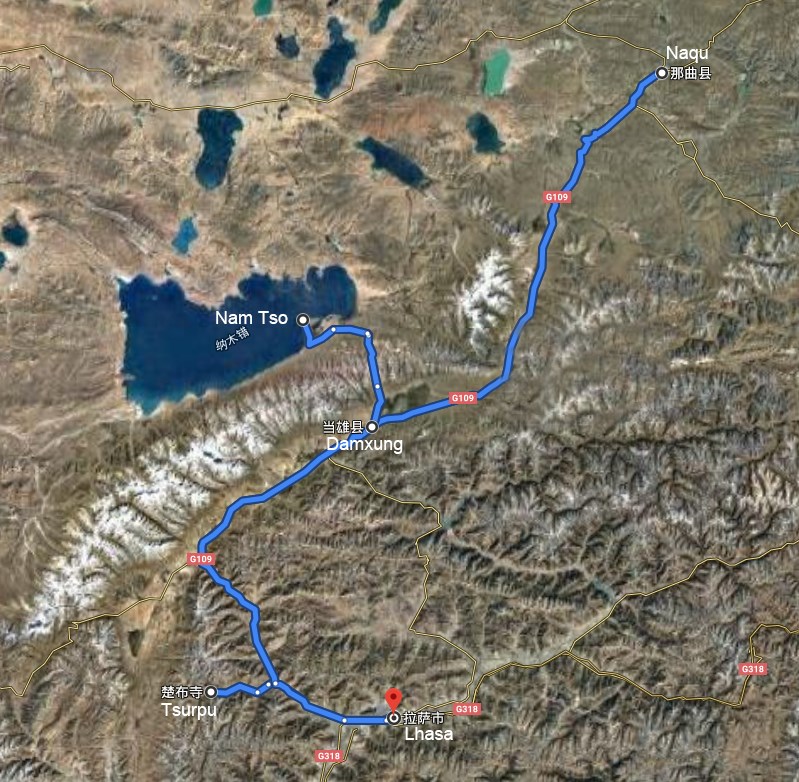 Tibetreise während des Shoton Festes in Lhasa und des Pferderennenfestes in Naqu 2021