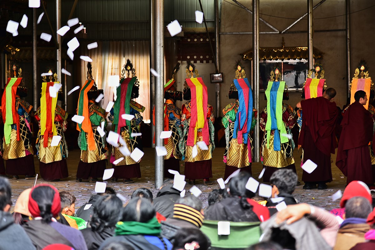  Monlam Fest (Losar) in Aba | Foto von Liu Bin