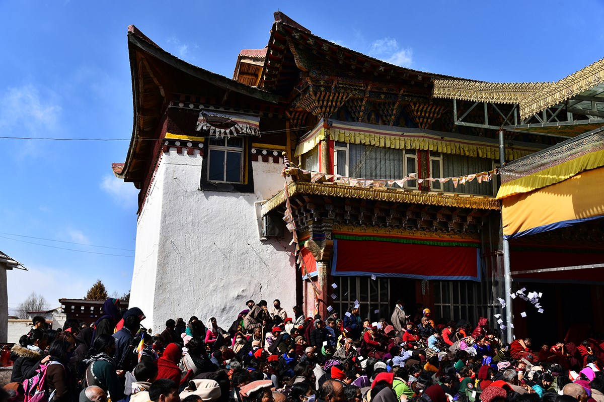  Monlam Fest (Losar) in Aba | Foto von Liu Bin