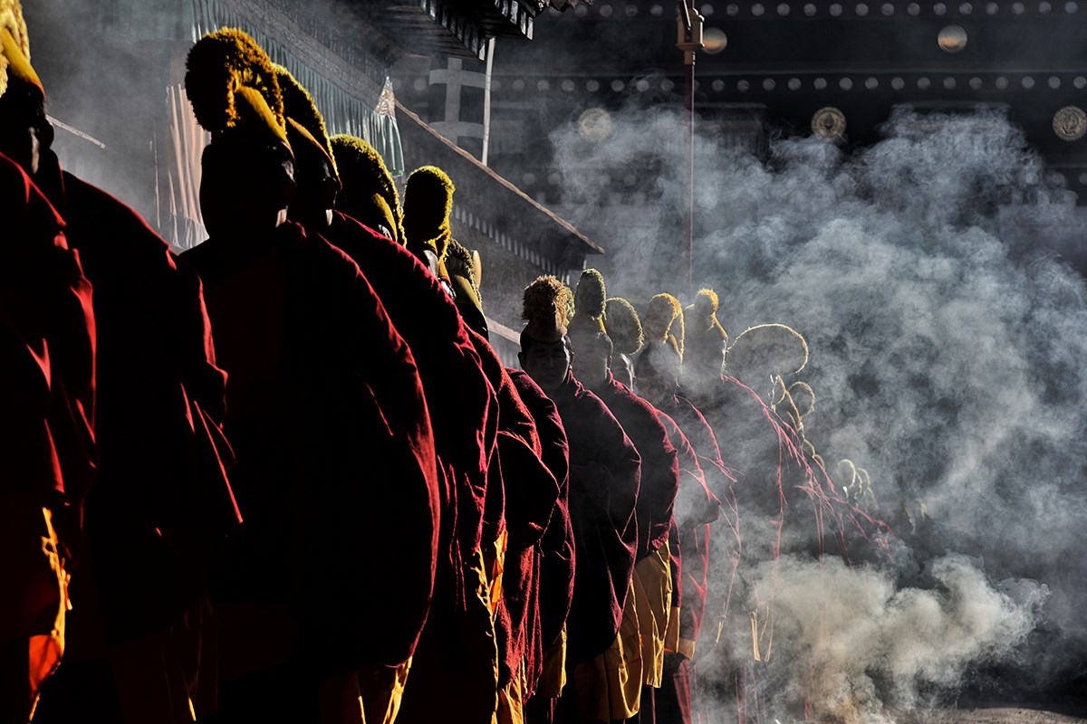  Monlam Fest (Losar) in Aba | Foto von Liu Bin