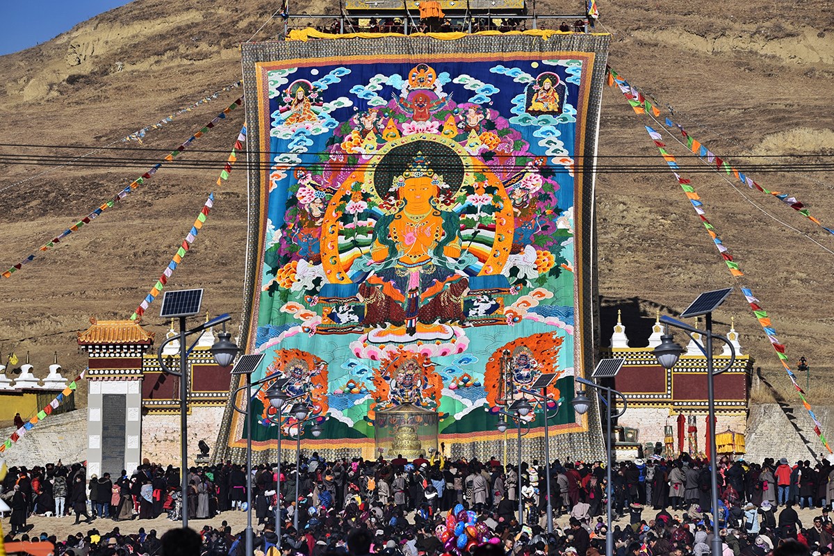  Monlam Fest (Losar) in Aba | Foto von Liu Bin