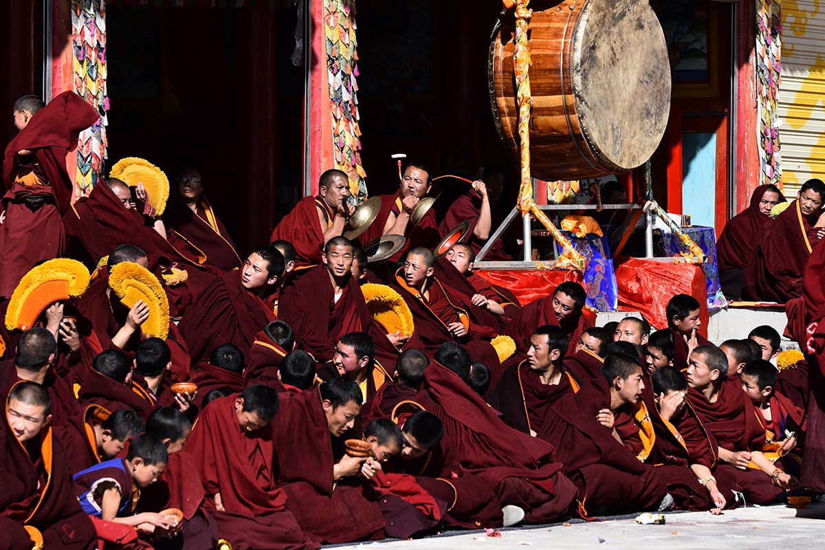  Monlam Fest (Losar) in Aba | Foto von Liu Bin