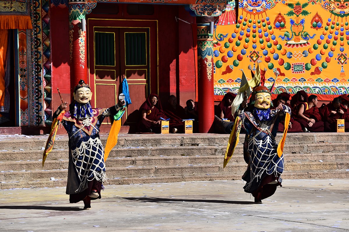  Monlam Fest (Losar) in Aba | Foto von Liu Bin