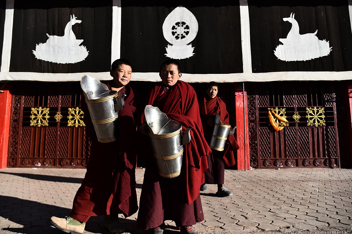  Monlam Fest (Losar) in Aba | Foto von Liu Bin