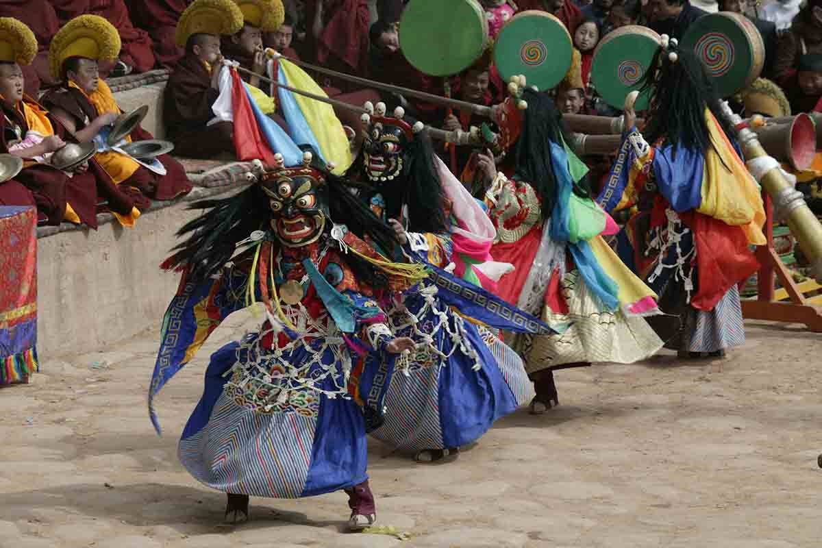 Monlam Fest (Losar) in Tongren 