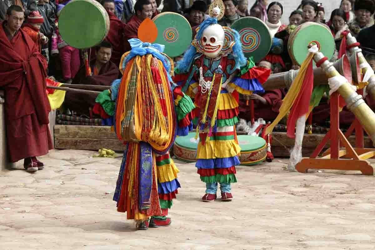 Monlam Fest (Losar) in Tongren 