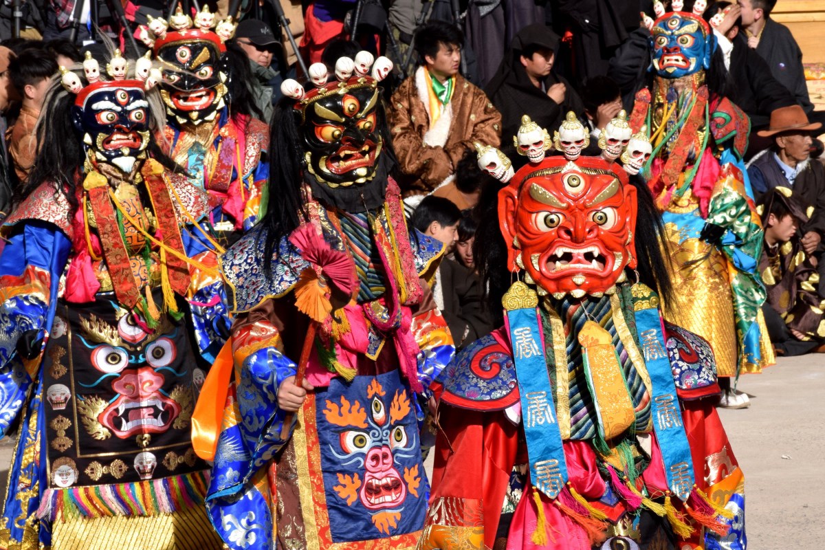 Monlam Fest (Losar) in Tongren | Foto von Prof. Hans Först