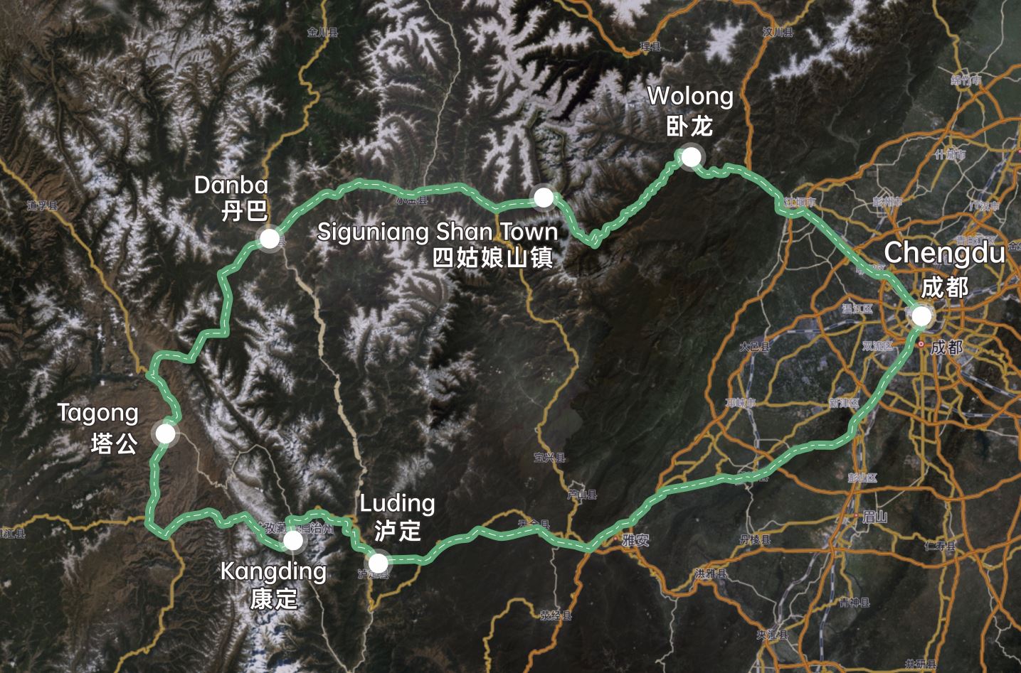 Erlebnisreise nach Danba und Tagong in West-Sichuan