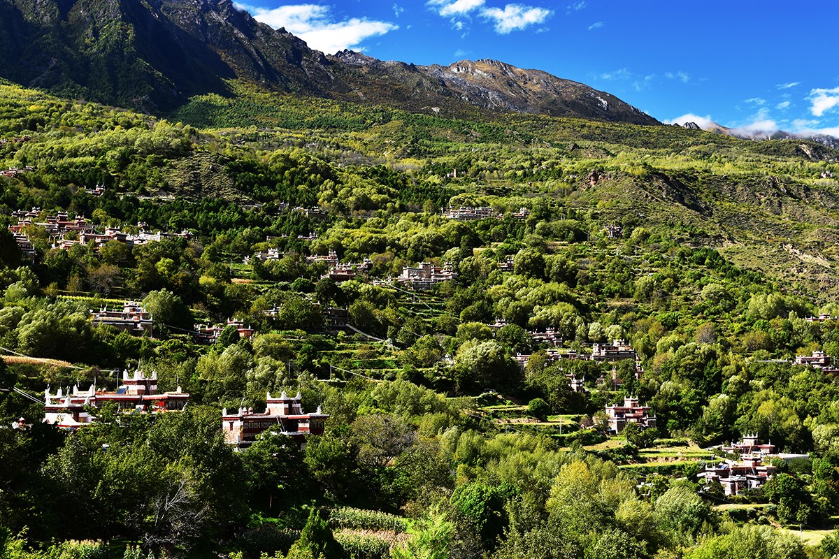 Jiaju Village in Danba | Foto von Liu Bin